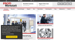 Desktop Screenshot of profi-werkstatt.net